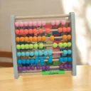 Abaco madera grande doble