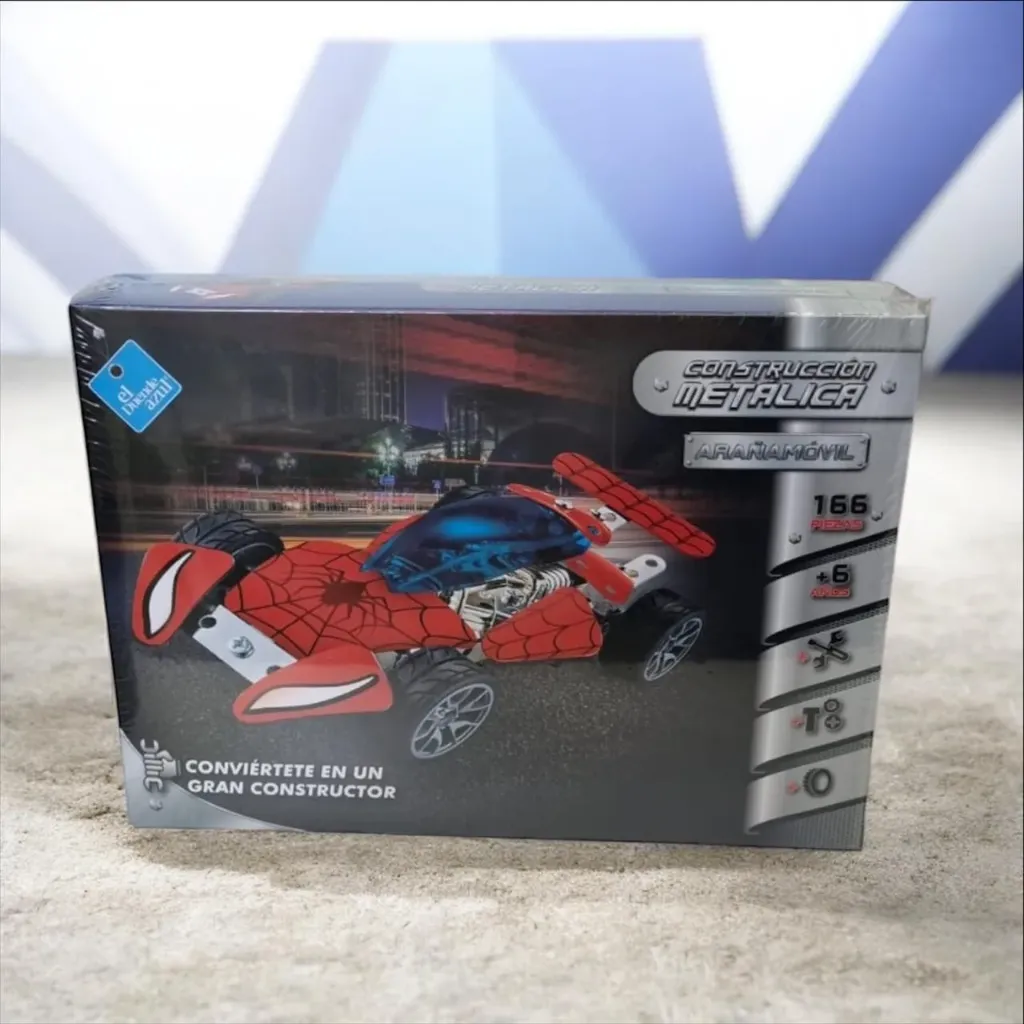 Arañamóvil construcción metálica 166 pzs