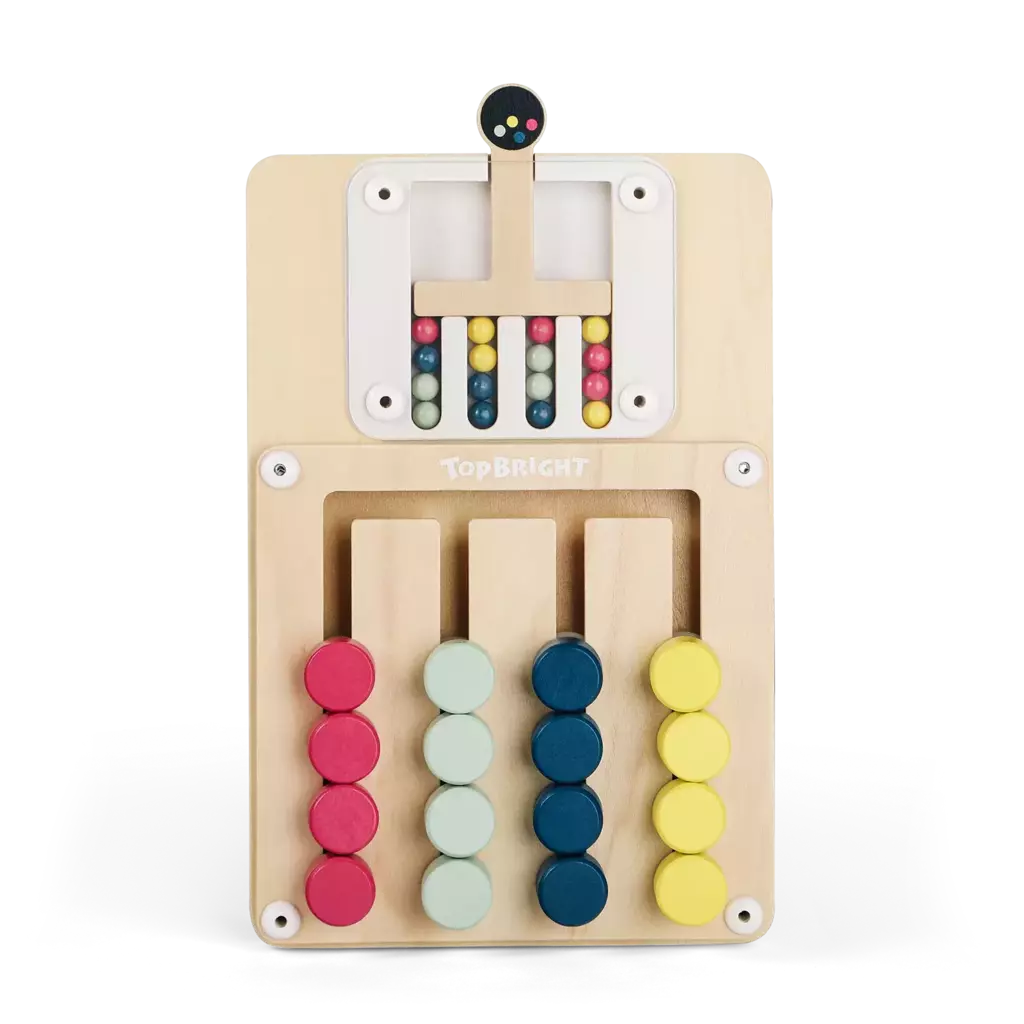 Desafío de colores - juego Montessori