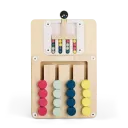 Desafío de colores - juego Montessori