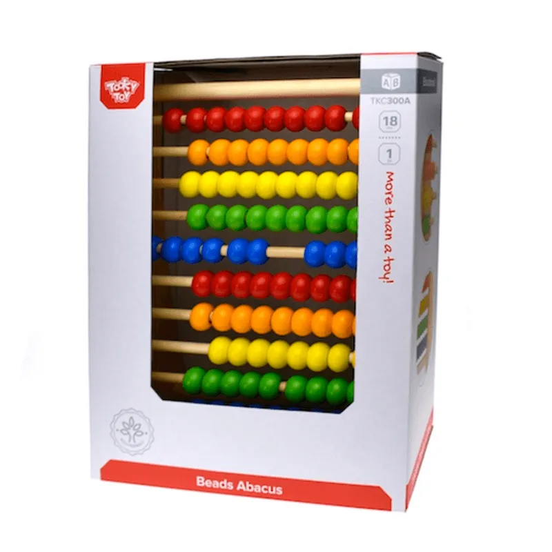 Abaco madera multicolor